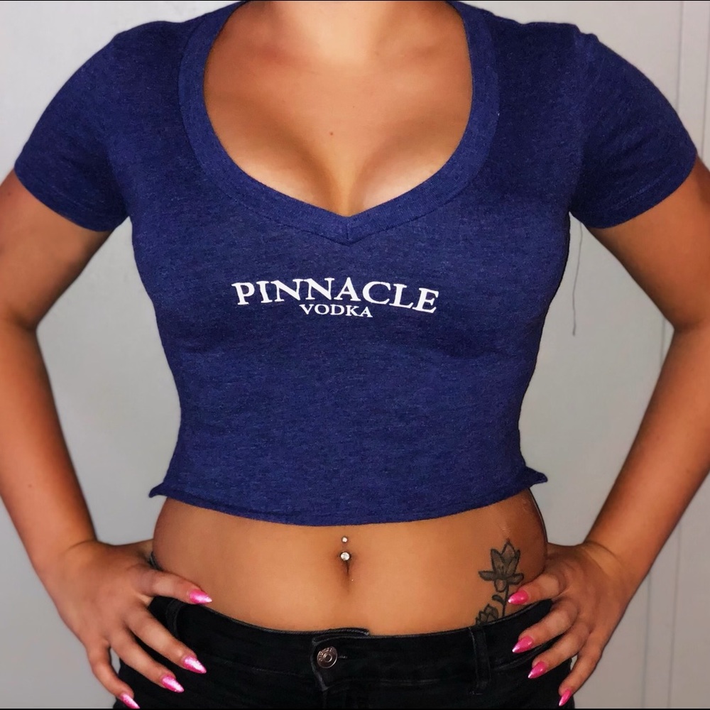 Pinnacle Vodka Crop Top